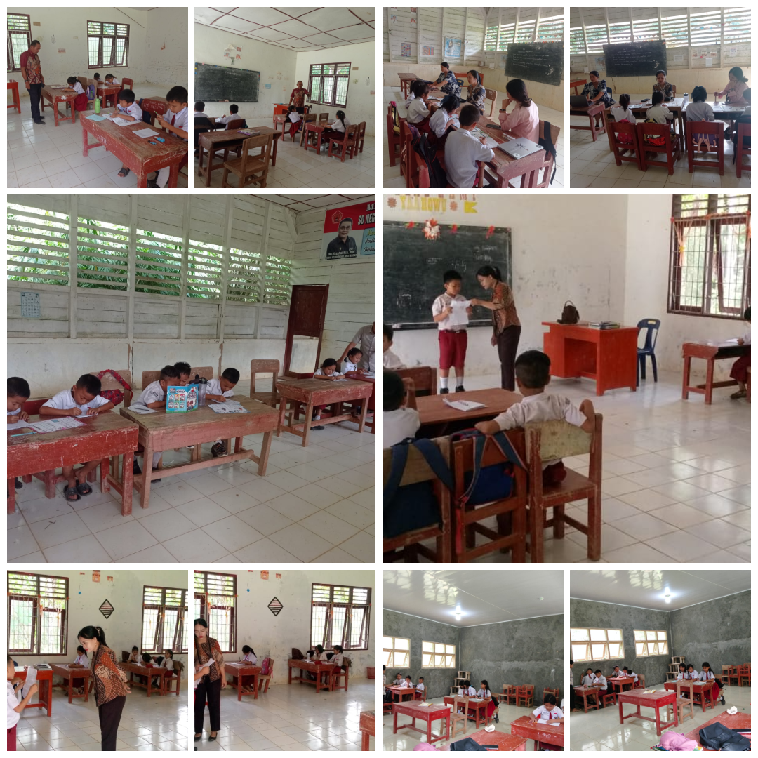 KEGIATAN SEKOLAH PELAKSANAAN (GTBT) BULAN II UPTD SD NEGERI NO. 078491 ONOLIMBU RAYA